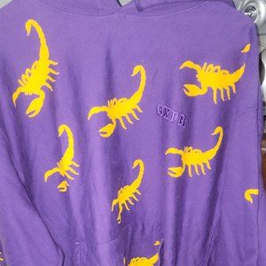 GXFR Mystery Drop Hoodie - Lakers Colorway (Purple w/ Golden Yellow Scorpions)